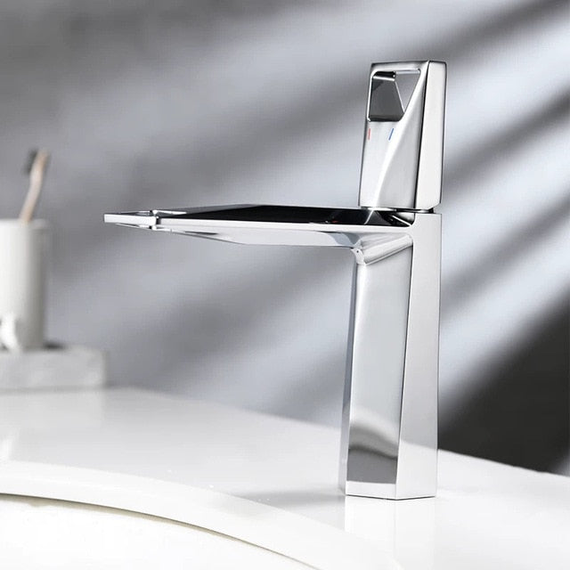 Franco- Modern design single hole bathroom faucet