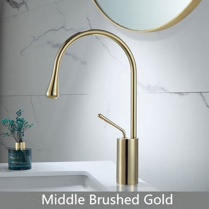 Tall Vessel  tone tall vessel bathroom faucet