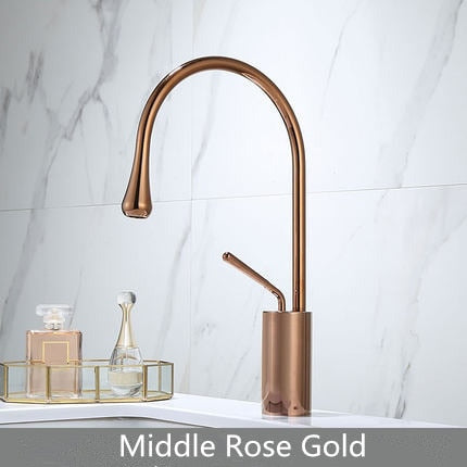 Tall Vessel  tone tall vessel bathroom faucet