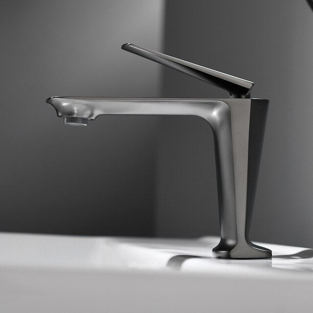 SIG-Nordic design single hole bathroom faucet model # SANI-M573