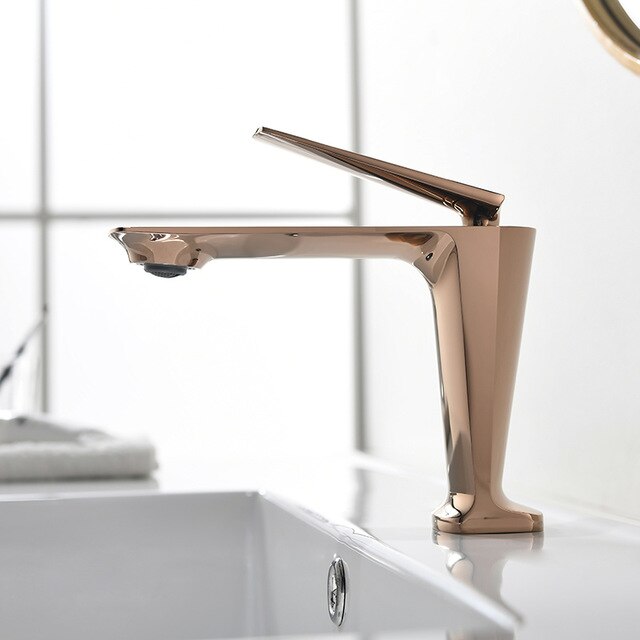 SIG-Nordic design single hole bathroom faucet model # SANI-M573