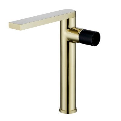 Magnun-Rose Gold-Brushed gold -Black and two tone colors Tall Vessel Sink Bathroom Faucet