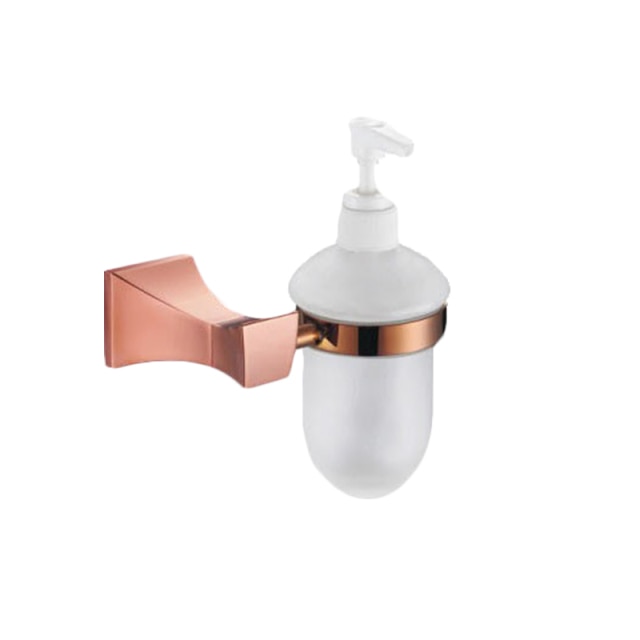 Rose Gold Polished-Square Bathroom Accessories