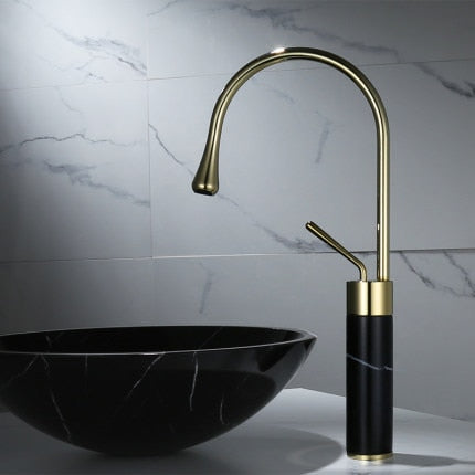 Tall Vessel  tone tall vessel bathroom faucet