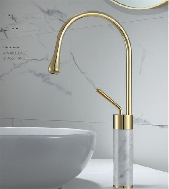 Tall Vessel  tone tall vessel bathroom faucet