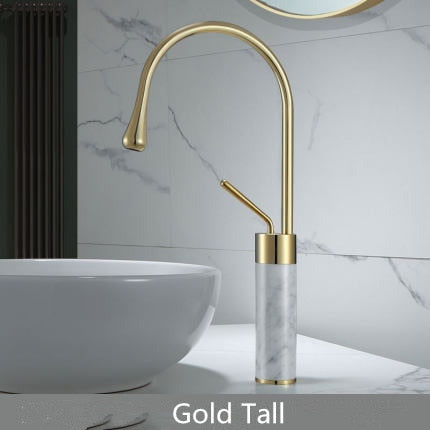 Tall Vessel  tone tall vessel bathroom faucet