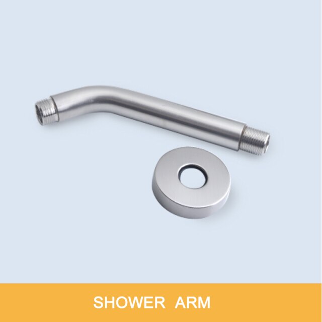 Brushed Stainless Steel Pressure Balance Shower Kit