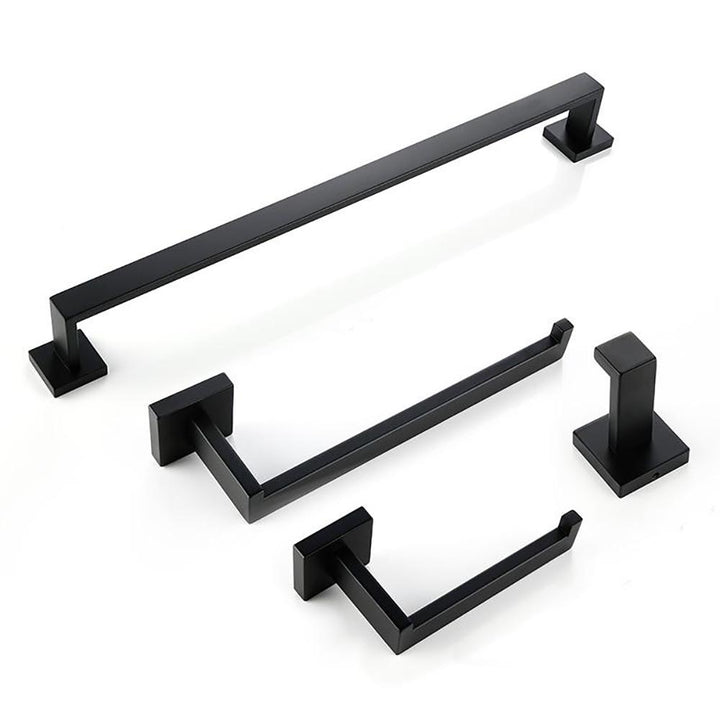 Black Matte  Bathroom Accessories set